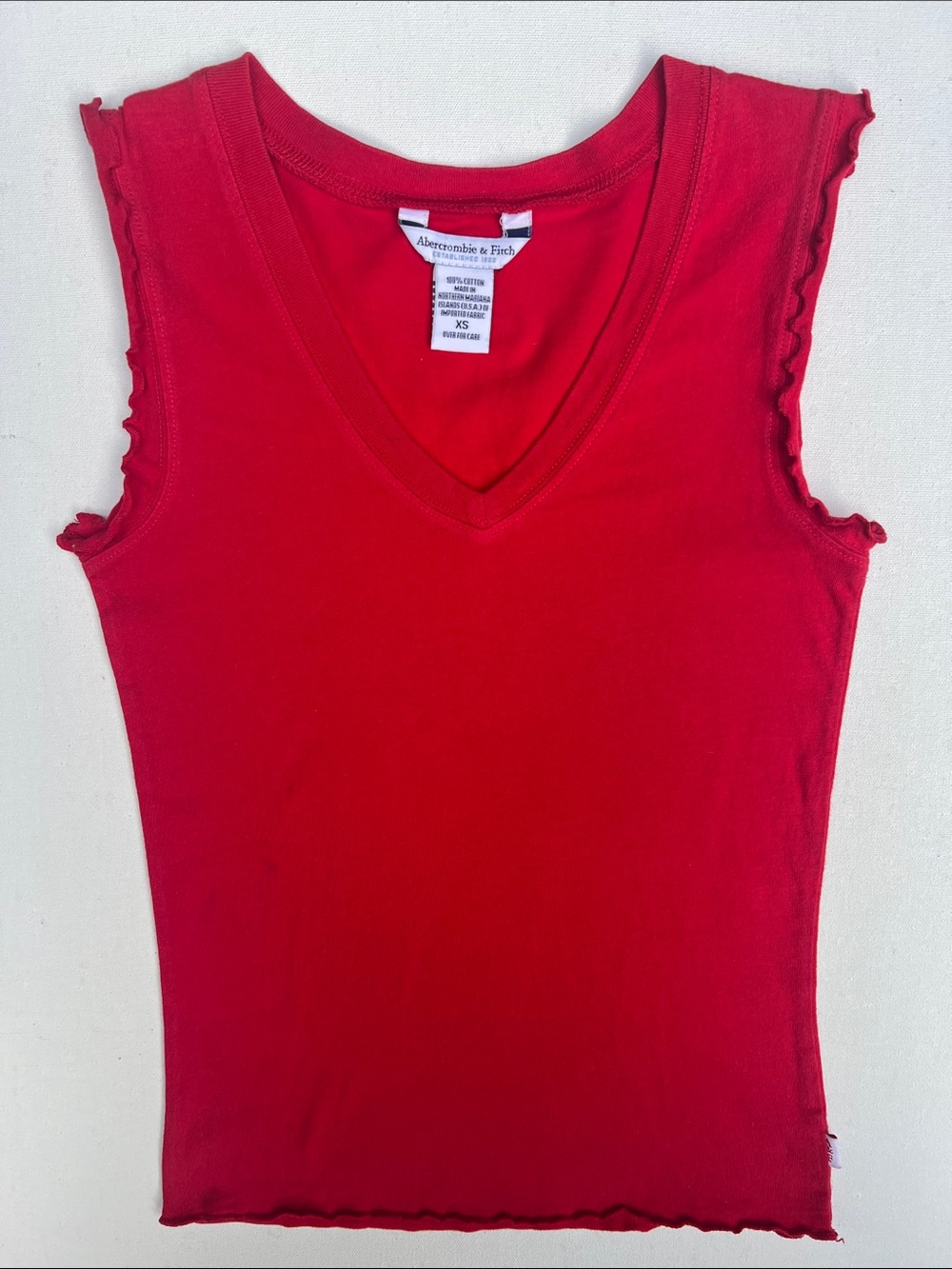 ❣️Vtg Abercrombie vneck tank❣️